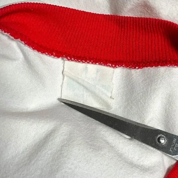 VTG NASA America's Pride The Journey Continues Top V Neck Size Small S - Picture 8 of 8